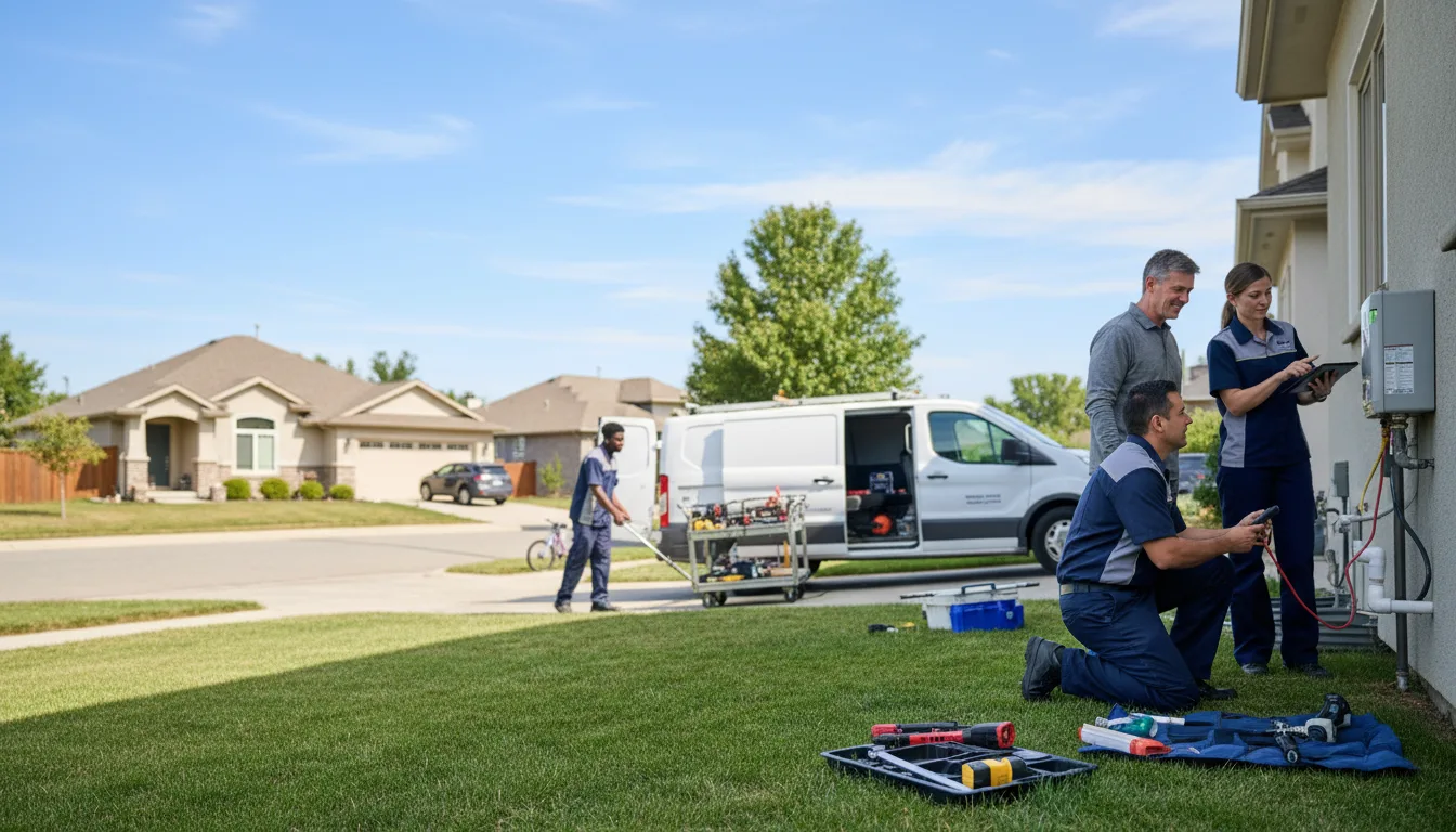 Tankless water heater service in Bayside, CA